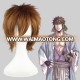 High Quality 35cm Short Straight Naruto wig Sabaku no Gaara Brown Wig Cosplay Synthetic Anime Wig Cosplay Hair Wigs